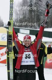 24.01.2009, Otepaeae, Estland (EST): Justyna Kowalczyk (POL), Fischer, Salomon, Swix - FIS world cup cross-country, 10km women, Otepaeae (EST). www.nordicfocus.com. © Furtner/NordicFocus. Every downloaded picture is fee-liable.