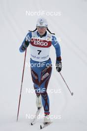 24.01.2009, Otepaeae, Estland (EST): Caroline Weibel (FRA) - FIS world cup cross-country, 10km women, Otepaeae (EST). www.nordicfocus.com. © Furtner/NordicFocus. Every downloaded picture is fee-liable.