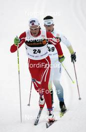 24.01.2009, Otepaeae, Estland (EST): Anders Aukland (NOR), Atomic, One Way - FIS world cup cross-country, 15km men, Otepaeae (EST). www.nordicfocus.com. © Furtner/NordicFocus. Every downloaded picture is fee-liable.