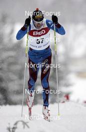 25.01.2009, Otepaeae, Estland (EST): Alexandre Rousselet (FRA), Atomic, One Way, Odlo - FIS world cup cross-country, individual sprint, Otepaeae (EST). www.nordicfocus.com. © Furtner/NordicFocus. Every downloaded picture is fee-liable.