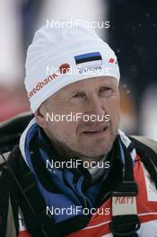 25.01.2009, Otepaeae, Estland (EST): Mati Alaver head coach cross country Estonia - FIS world cup cross-country, individual sprint, Otepaeae (EST). www.nordicfocus.com. © Furtner/NordicFocus. Every downloaded picture is fee-liable.