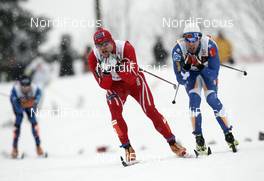 25.01.2009, Otepaeae, Estland (EST): l-r: Oystein Pettersen (NOR),  - FIS world cup cross-country, individual sprint, Otepaeae (EST). www.nordicfocus.com. © Furtner/NordicFocus. Every downloaded picture is fee-liable.