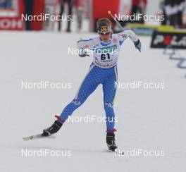 08.03.2009, Lahti, Finland (FIN): Marianna Longa (ITA), Fischer, Salomon, One Way  - FIS world cup cross-country, 10km women, Lahti (FIN). www.nordicfocus.com. © Hemmersbach/NordicFocus. Every downloaded picture is fee-liable.