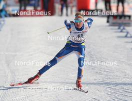 08.03.2009, Lahti, Finland (FIN): Ville Nousiainen (FIN), Peltonen, Rottefella, Alpina  - FIS world cup cross-country, 15km men, Lahti (FIN). www.nordicfocus.com. © Hemmersbach/NordicFocus. Every downloaded picture is fee-liable.