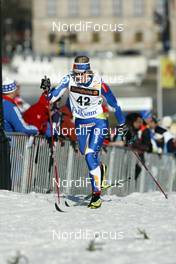 18.03.2009, Stockholm, Sweden (SWE): Kirsi Peraelae (FIN), Fischer, Rottefella  - FIS world cup cross-country, individual sprint, Stockholm (SWE). www.nordicfocus.com. © Felgenhauer/NordicFocus. Every downloaded picture is fee-liable.