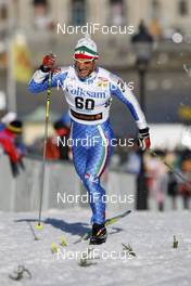 18.03.2009, Stockholm, Sweden (SWE): Fulvio Scola (ITA), Fischer, Salomon  - FIS world cup cross-country, individual sprint, Stockholm (SWE). www.nordicfocus.com. © Felgenhauer/NordicFocus. Every downloaded picture is fee-liable.