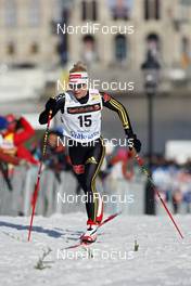 18.03.2009, Stockholm, Sweden (SWE): Claudia Nystad (GER), Atomic, Leki, adidas, Toko  - FIS world cup cross-country, individual sprint, Stockholm (SWE). www.nordicfocus.com. © Felgenhauer/NordicFocus. Every downloaded picture is fee-liable.