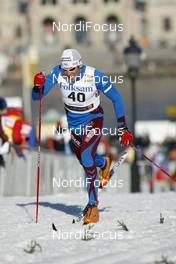 18.03.2009, Stockholm, Sweden (SWE): Roddy Darragon (FRA), Rossignol, Rottefella, Odlo  - FIS world cup cross-country, individual sprint, Stockholm (SWE). www.nordicfocus.com. © Felgenhauer/NordicFocus. Every downloaded picture is fee-liable.