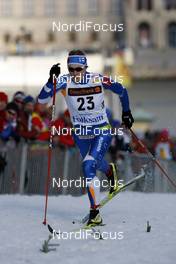 18.03.2009, Stockholm, Sweden (SWE): Pirjo Muranen (FIN), Fischer, Exel, Sportful  - FIS world cup cross-country, individual sprint, Stockholm (SWE). www.nordicfocus.com. © Felgenhauer/NordicFocus. Every downloaded picture is fee-liable.
