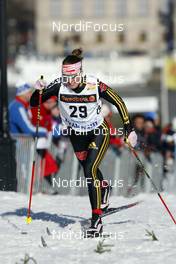 18.03.2009, Stockholm, Sweden (SWE): Evi Sachenbacher Stehle (GER), Madshus, Rottefella, Leki, adidas  - FIS world cup cross-country, individual sprint, Stockholm (SWE). www.nordicfocus.com. © Felgenhauer/NordicFocus. Every downloaded picture is fee-liable.