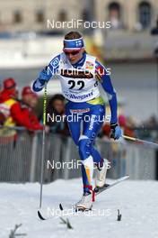 18.03.2009, Stockholm, Sweden (SWE): Virpi Kuitunen (FIN), Rossignol, Rottefella, One Way  - FIS world cup cross-country, individual sprint, Stockholm (SWE). www.nordicfocus.com. © Felgenhauer/NordicFocus. Every downloaded picture is fee-liable.