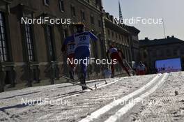 18.03.2009, Stockholm, Sweden (SWE): racing along the royal palace - FIS world cup cross-country, individual sprint, Stockholm (SWE). www.nordicfocus.com. © Felgenhauer/NordicFocus. Every downloaded picture is fee-liable.