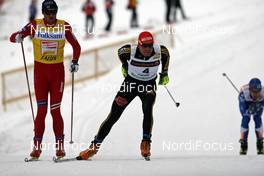 22.03.2009, Falun, Sweden (SWE): Tobias Angerer (GER), Rossignol, Rottefella, One Way, adidas  - FIS world cup cross-country, 15km men handicap start, Falun (SWE). www.nordicfocus.com. © Felgenhauer/NordicFocus. Every downloaded picture is fee-liable.