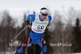 20.03.2009, Falun, Sweden (SWE): Maurice Manificat (FRA), Fischer, Swix, Odlo  - FIS world cup cross-country, 3,3 km men, Falun (SWE). www.nordicfocus.com. © Felgenhauer/NordicFocus. Every downloaded picture is fee-liable.