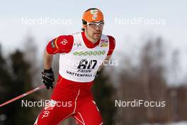 20.03.2009, Falun, Sweden (SWE): Torin Koos (USA), Rossignol, Rottefella, Exel  - FIS world cup cross-country, 3,3 km men, Falun (SWE). www.nordicfocus.com. © Felgenhauer/NordicFocus. Every downloaded picture is fee-liable.