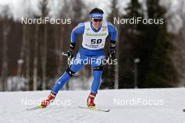 20.03.2009, Falun, Sweden (SWE): Maxim Vylegzhanin (RUS), Fischer, Rottefella, Alpina, Swix, adidas  - FIS world cup cross-country, 3,3 km men, Falun (SWE). www.nordicfocus.com. © Felgenhauer/NordicFocus. Every downloaded picture is fee-liable.