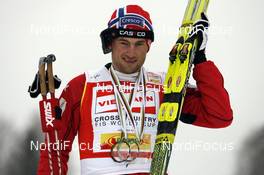 20.03.2009, Falun, Sweden (SWE): Petter Northug (NOR), Fischer, Rottefella, Alpina, Ski Go, Swix   - FIS world cup cross-country, cups, Falun (SWE). www.nordicfocus.com. © Felgenhauer/NordicFocus. Every downloaded picture is fee-liable.