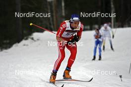 21.03.2009, Falun, Sweden (SWE): Curdin Perl (SUI), Rossignol, Rottefella, Leki, adidas  - FIS world cup cross-country, pursuit men, Falun (SWE). www.nordicfocus.com. © Felgenhauer/NordicFocus. Every downloaded picture is fee-liable.
