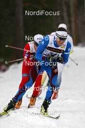 21.03.2009, Falun, Sweden (SWE): Maurice Manificat (FRA), Fischer, Swix, Odlo  - FIS world cup cross-country, pursuit men, Falun (SWE). www.nordicfocus.com. © Felgenhauer/NordicFocus. Every downloaded picture is fee-liable.