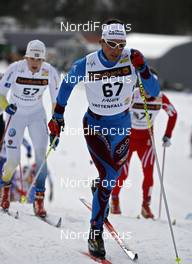21.03.2009, Falun, Sweden (SWE): Christophe Perrillat (FRA), Atomic, Salomon, One Way, Odlo   - FIS world cup cross-country, pursuit men, Falun (SWE). www.nordicfocus.com. © Felgenhauer/NordicFocus. Every downloaded picture is fee-liable.