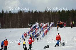 21.03.2009, Falun, Sweden (SWE): women's start - FIS world cup cross-country, pursuit women, Falun (SWE). www.nordicfocus.com. © Felgenhauer/NordicFocus. Every downloaded picture is fee-liable.