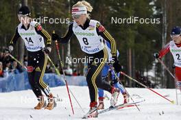 21.03.2009, Falun, Sweden (SWE): Claudia Nystad (GER), Atomic, Leki, adidas, Toko  - FIS world cup cross-country, pursuit women, Falun (SWE). www.nordicfocus.com. © Felgenhauer/NordicFocus. Every downloaded picture is fee-liable.