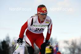 21.03.2009, Falun, Sweden (SWE): Katerina Smutna (AUT), Fischer, Rottefella, Rossignol, Komperdell  - FIS world cup cross-country, pursuit women, Falun (SWE). www.nordicfocus.com. © Felgenhauer/NordicFocus. Every downloaded picture is fee-liable.