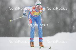 19.02.2009, Liberec, Czech Republic (CZE): Veronica Cavallar (ITA) - FIS nordic world ski championships, cross-country, 10km women, Liberec (CZE). www.nordicfocus.com. © Domanski/NordicFocus. Every downloaded picture is fee-liable.