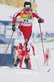 19.02.2009, Liberec, Czech Republic (CZE): Shayla Swanson (CAN), Salomon, Swix  - FIS nordic world ski championships, cross-country, 10km women, Liberec (CZE). www.nordicfocus.com. © Hemmersbach/NordicFocus. Every downloaded picture is fee-liable.