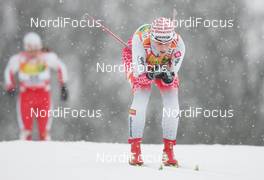 19.02.2009, Liberec, Czech Republic (CZE): Vesna Fabjan (SLO), Fischer, Rottefella, Alpina, Swix   - FIS nordic world ski championships, cross-country, 10km women, Liberec (CZE). www.nordicfocus.com. © Domanski/NordicFocus. Every downloaded picture is fee-liable.