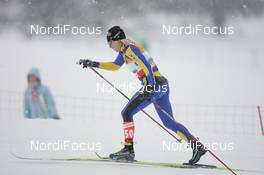 19.02.2009, Liberec, Czech Republic (CZE): Svetlana Malahova (KAZ), Fischer, Salomon, Swix  - FIS nordic world ski championships, cross-country, 10km women, Liberec (CZE). www.nordicfocus.com. © Domanski/NordicFocus. Every downloaded picture is fee-liable.