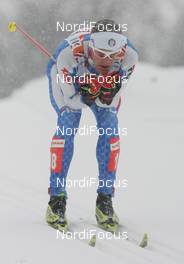 20.02.2009, Liberec, Czech Republic (CZE): Daniel Hofer (ITA), Fischer, Rottefella, Leki  - FIS nordic world ski championships, cross-country, 15km men, Liberec (CZE). www.nordicfocus.com. © Domanski/NordicFocus. Every downloaded picture is fee-liable.