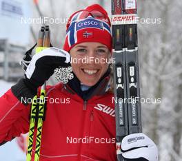 21.02.2009, Liberec, Czech Republic (CZE): Kristin Stoermer Steira (NOR), Madshus, Rottefella, One Way, Swix  - FIS nordic world ski championships, cross-country, medals, Liberec (CZE). www.nordicfocus.com. © Hemmersbach/NordicFocus. Every downloaded picture is fee-liable.