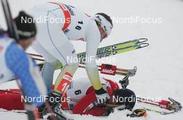 22.02.2009, Liberec, Czech Republic (CZE): feature , Anders Soedergren (SWE), Fischer, Salomon, Craft , Petter Northug (NOR), Fischer, Rottefella, Alpina, Ski Go, Swix   - FIS nordic world ski championships, cross-country, pursuit men, Liberec (CZE). www.nordicfocus.com. © Domanski/NordicFocus. Every downloaded picture is fee-liable.