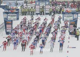22.02.2009, Liberec, Czech Republic (CZE): start , feature - FIS nordic world ski championships, cross-country, pursuit men, Liberec (CZE). www.nordicfocus.com. © Domanski/NordicFocus. Every downloaded picture is fee-liable.