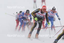 22.02.2009, Liberec, Czech Republic (CZE): group, in front Tobias Angerer (GER), Rossignol, Rottefella, One Way, adidas  - FIS nordic world ski championships, cross-country, pursuit men, Liberec (CZE). www.nordicfocus.com. © Hemmersbach/NordicFocus. Every downloaded picture is fee-liable.
