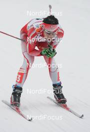 22.02.2009, Liberec, Czech Republic (CZE): Shohei Honda (JPN) , Madshus - FIS nordic world ski championships, cross-country, pursuit men, Liberec (CZE). www.nordicfocus.com. © Domanski/NordicFocus. Every downloaded picture is fee-liable.