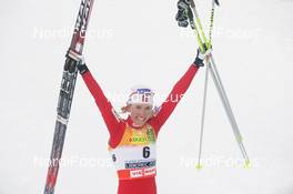 21.02.2009, Liberec, Czech Republic (CZE): Kristin Stoermer Steira (NOR), Madshus, Rottefella, One Way, Swix  - FIS nordic world ski championships, cross-country, pursuit women, Liberec (CZE). www.nordicfocus.com. © Domanski/NordicFocus. Every downloaded picture is fee-liable.