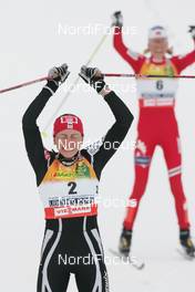 21.02.2009, Liberec, Czech Republic (CZE): group , in front Justyna Kowalczyk (POL), Fischer, Salomon, Swix Kristin Stoermer Steira (NOR), Madshus, Rottefella, One Way, Swix  - FIS nordic world ski championships, cross-country, pursuit women, Liberec (CZE). www.nordicfocus.com. © Domanski/NordicFocus. Every downloaded picture is fee-liable.