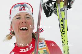 21.02.2009, Liberec, Czech Republic (CZE): Kristin Stoermer Steira (NOR), Madshus, Rottefella, One Way, Swix  - FIS nordic world ski championships, cross-country, pursuit women, Liberec (CZE). www.nordicfocus.com. © Domanski/NordicFocus. Every downloaded picture is fee-liable.