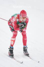 27.02.2009, Liberec, Czech Republic (CZE): Toni Livers (SUI), Madshus, Rottefella, Swix, adidas  - FIS nordic world ski championships, cross-country, 4x10km men, Liberec (CZE). www.nordicfocus.com. © Domanski/NordicFocus. Every downloaded picture is fee-liable.