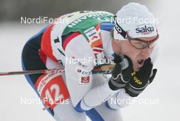 27.02.2009, Liberec, Czech Republic (CZE): Kaspar Kokk (EST), Madshus, Rottefella, Swix  - FIS nordic world ski championships, cross-country, 4x10km men, Liberec (CZE). www.nordicfocus.com. © Domanski/NordicFocus. Every downloaded picture is fee-liable.