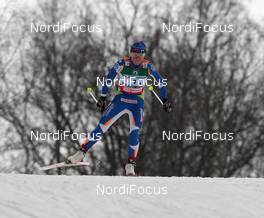 26.02.2009, Liberec, Czech Republic (CZE): Aino Kaisa Saarinen (FIN), Rossignol, Rottefella, One Way  - FIS nordic world ski championships, cross-country, 4x5km women, Liberec (CZE). www.nordicfocus.com. © Hemmersbach/NordicFocus. Every downloaded picture is fee-liable.