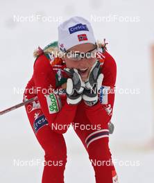 26.02.2009, Liberec, Czech Republic (CZE): Therese Johaug (NOR), Fischer, Salomon, Swix  - FIS nordic world ski championships, cross-country, 4x5km women, Liberec (CZE). www.nordicfocus.com. © Hemmersbach/NordicFocus. Every downloaded picture is fee-liable.