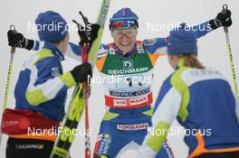 26.02.2009, Liberec, Czech Republic (CZE): feature , Aino Kaisa Saarinen (FIN), Rossignol, Rottefella, One Way  - FIS nordic world ski championships, cross-country, 4x5km women, Liberec (CZE). www.nordicfocus.com. © Domanski/NordicFocus. Every downloaded picture is fee-liable.
