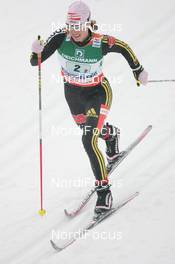 26.02.2009, Liberec, Czech Republic (CZE): Evi Sachenbacher Stehle (GER), Madshus, Rottefella, Leki, adidas  - FIS nordic world ski championships, cross-country, 4x5km women, Liberec (CZE). www.nordicfocus.com. © Domanski/NordicFocus. Every downloaded picture is fee-liable.