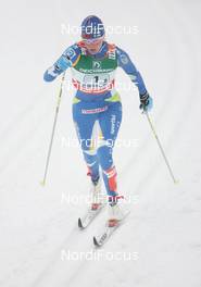 26.02.2009, Liberec, Czech Republic (CZE): Virpi Kuitunen (FIN), Rossignol, Rottefella, One Way  - FIS nordic world ski championships, cross-country, 4x5km women, Liberec (CZE). www.nordicfocus.com. © Domanski/NordicFocus. Every downloaded picture is fee-liable.
