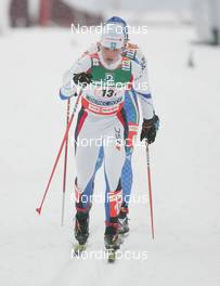 26.02.2009, Liberec, Czech Republic (CZE): Kaija Udras (EST) , Fischer  - FIS nordic world ski championships, cross-country, 4x5km women, Liberec (CZE). www.nordicfocus.com. © Domanski/NordicFocus. Every downloaded picture is fee-liable.