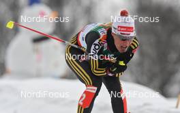 26.02.2009, Liberec, Czech Republic (CZE): Claudia Nystad (GER), Atomic, Leki, adidas, Toko  - FIS nordic world ski championships, cross-country, 4x5km women, Liberec (CZE). www.nordicfocus.com. © Hemmersbach/NordicFocus. Every downloaded picture is fee-liable.
