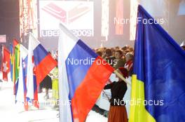 18.02.2009, Liberec, Czech Republic (CZE):  - FIS nordic world ski championships, opening ceremony, Liberec (CZE). www.nordicfocus.com. © Domanski/NordicFocus. Every downloaded picture is fee-liable.